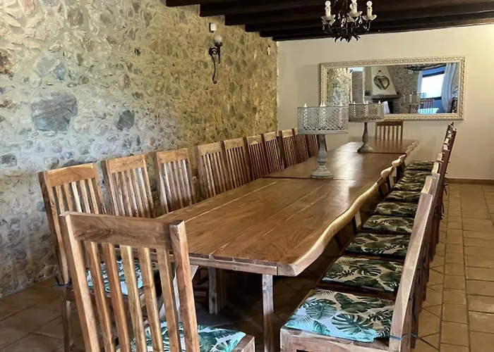 Casa Mas Molines Con Piscina, Jacuzzi Y Barbacoas. Domek alpejski