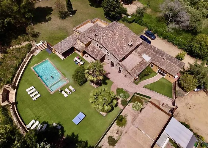 샬레 Casa Mas Molines Con Piscina, Jacuzzi Y Barbacoas.