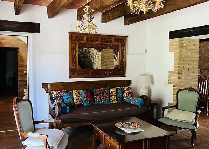 샬레 Casa Mas Molines Con Piscina, Jacuzzi Y Barbacoas. *