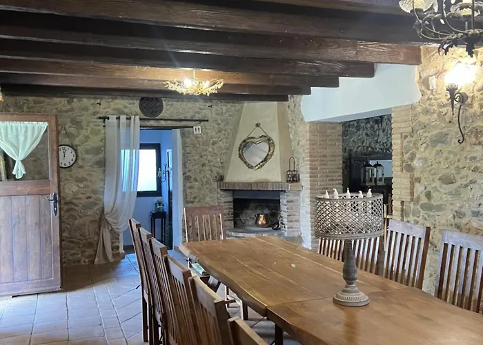 샬레 Casa Mas Molines Con Piscina, Jacuzzi Y Barbacoas.